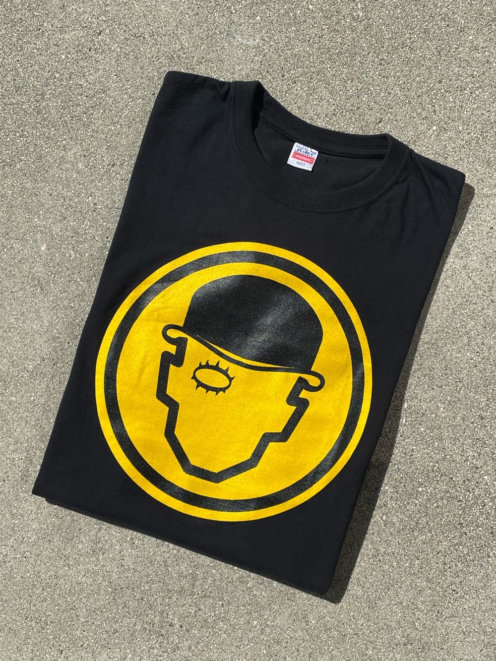 Vtg A Clockwork Orange Movie Logo Malcom McDowell Stars & Stripes Size 12/13